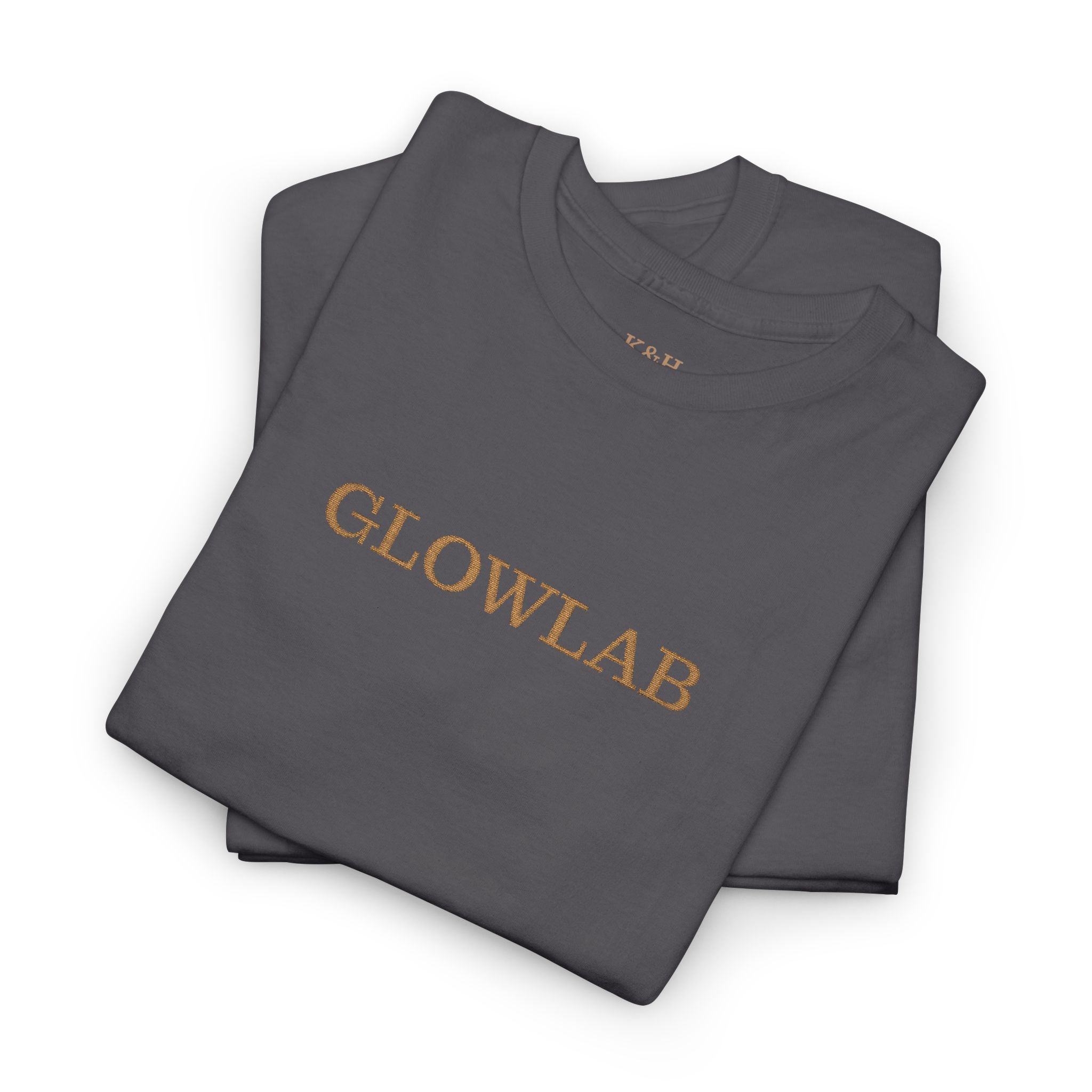 GlowLab Unisex Heavy Cotton Tee - Casual Style for Everyday Wear, Great for Gifts, Summer Vibes, Festivals, Eco-Friendly Fashion