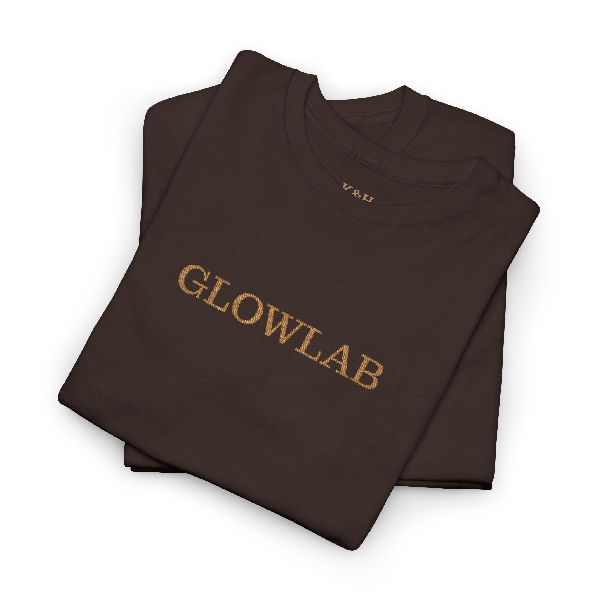 GlowLab Unisex Heavy Cotton Tee - Casual Style for Everyday Wear, Great for Gifts, Summer Vibes, Festivals, Eco-Friendly Fashion