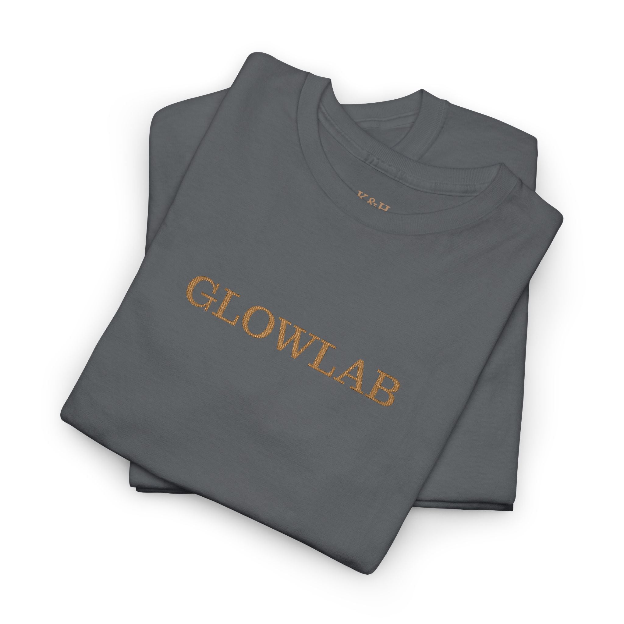 GlowLab Unisex Heavy Cotton Tee - Casual Style for Everyday Wear, Great for Gifts, Summer Vibes, Festivals, Eco-Friendly Fashion