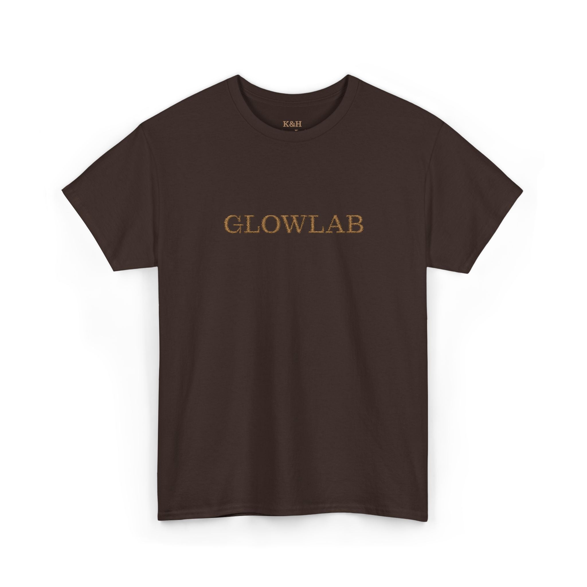GlowLab Unisex Heavy Cotton Tee - Casual Style for Everyday Wear, Great for Gifts, Summer Vibes, Festivals, Eco-Friendly Fashion