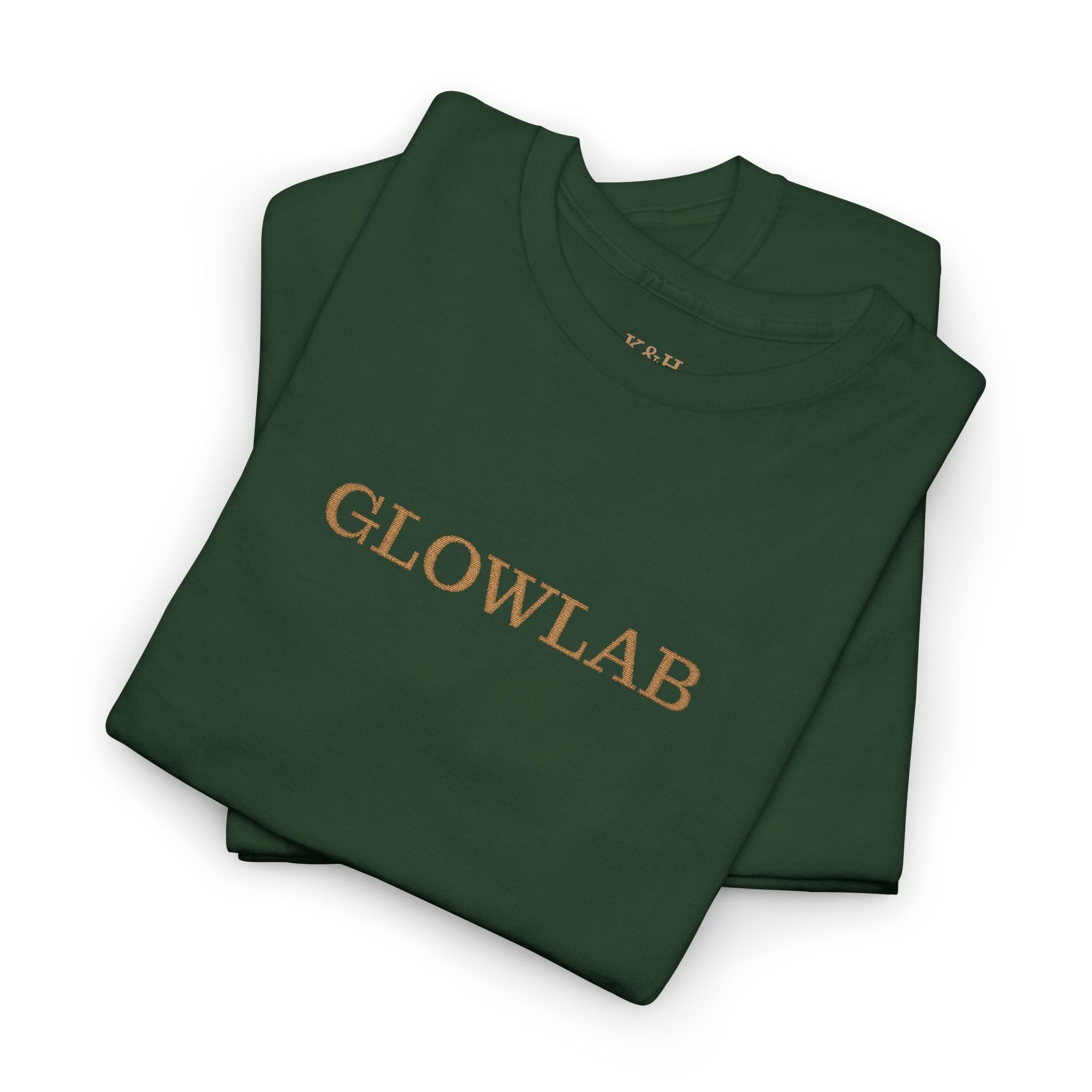 GlowLab Unisex Heavy Cotton Tee - Casual Style for Everyday Wear, Great for Gifts, Summer Vibes, Festivals, Eco-Friendly Fashion