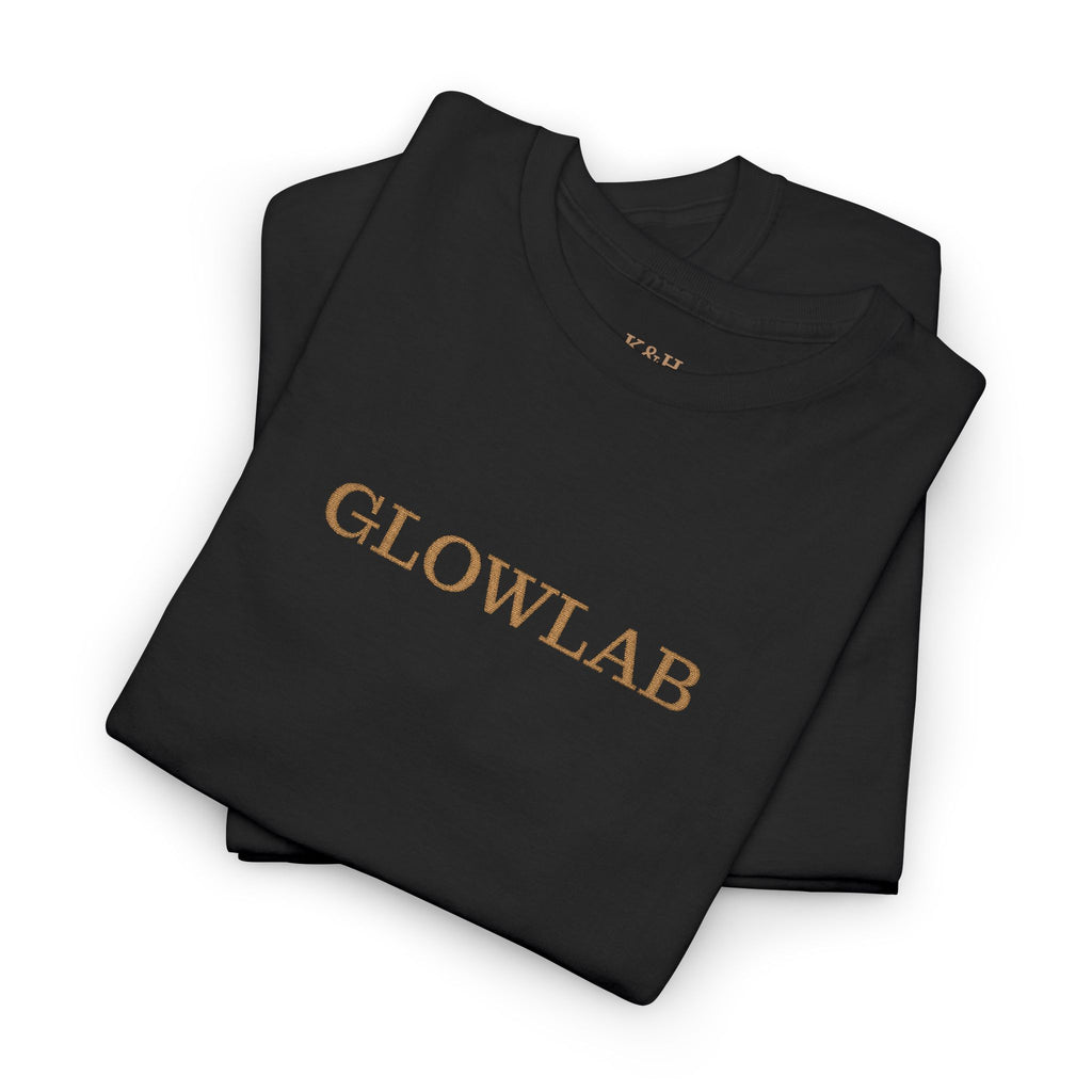 GlowLab Unisex Heavy Cotton Tee - Casual Style for Everyday Wear, Great for Gifts, Summer Vibes, Festivals, Eco-Friendly Fashion