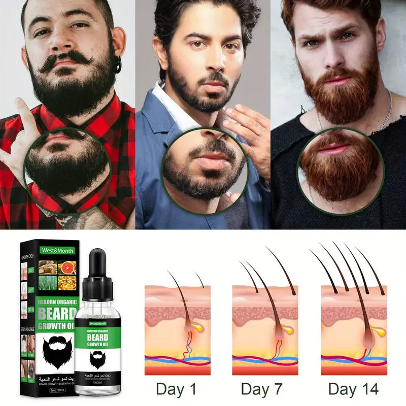 Beard Oil for Men - Softening and Moisturizing Care