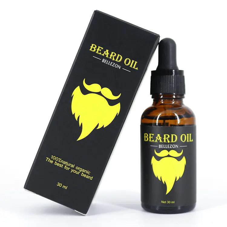 Men's Beard Care Set with Beard Balm and Oil
