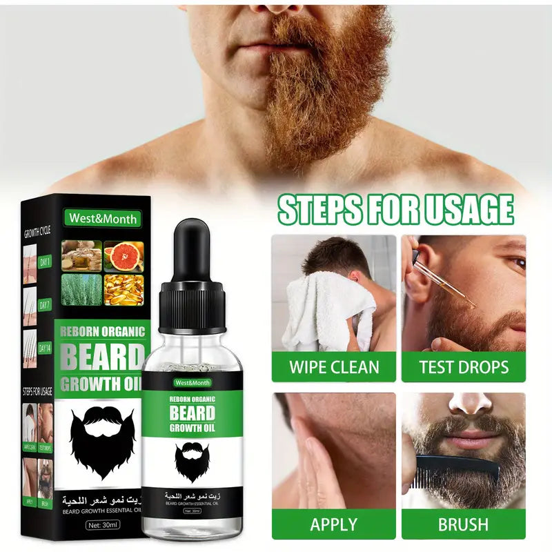 Beard Oil for Men - Softening and Moisturizing Care