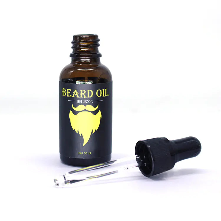 Men's Beard Care Set with Beard Balm and Oil
