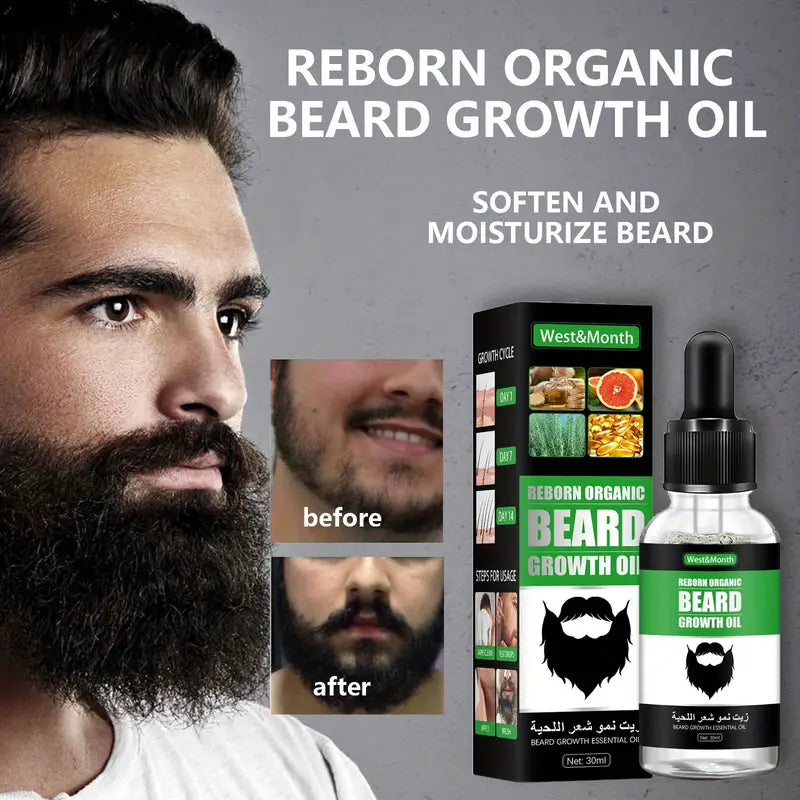 Beard Oil for Men - Softening and Moisturizing Care