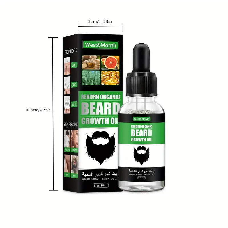 Beard Oil for Men - Softening and Moisturizing Care