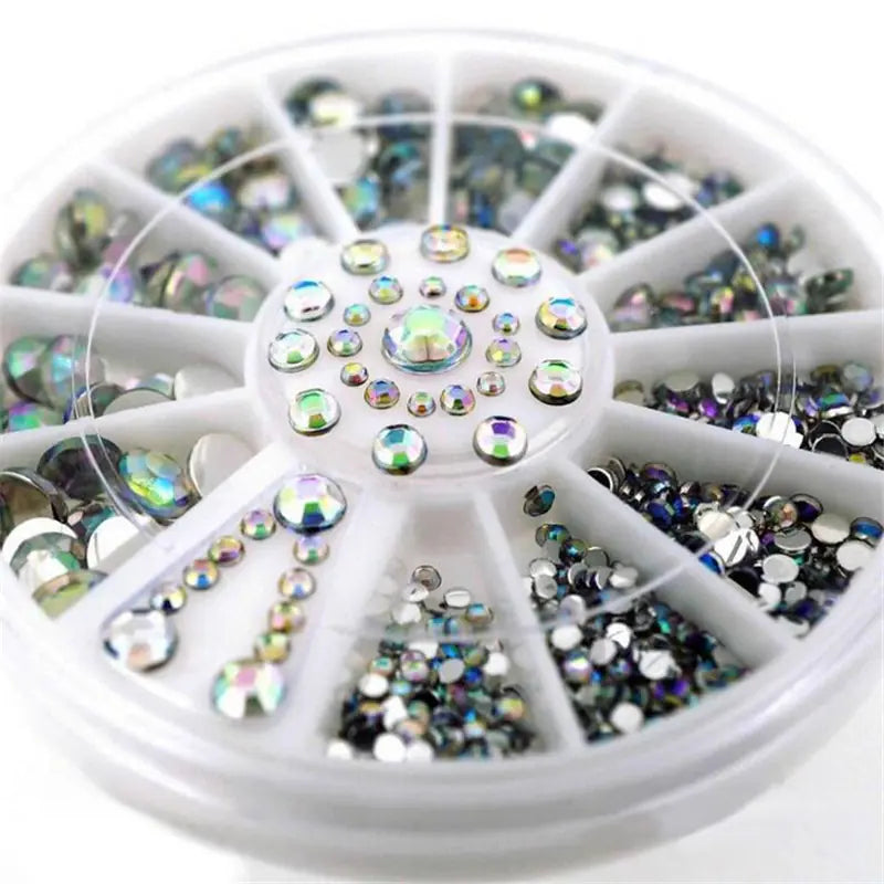 Wholesale Nail Art Supplies - Round Colorful Sequins
