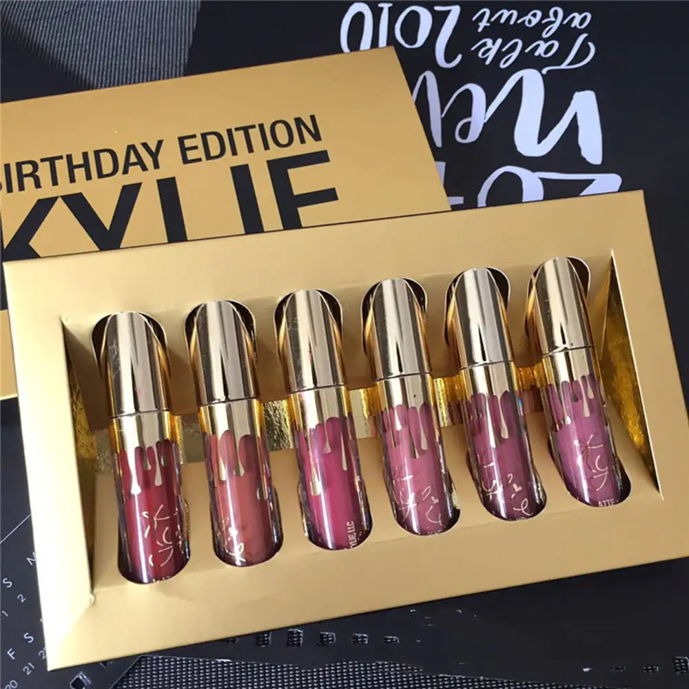 Gold 6 Lip Colors - KYLIE JENNER Limited Edition