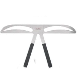 Stainless Steel Brow Ruler and Shaping Tool