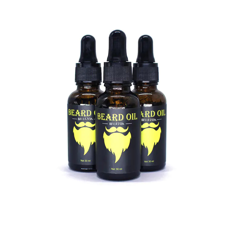 Men's Beard Care Set with Beard Balm and Oil