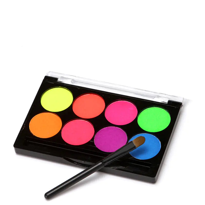 Fluorescent Water-soluble Body Paint Pigments (8/15 Colors)