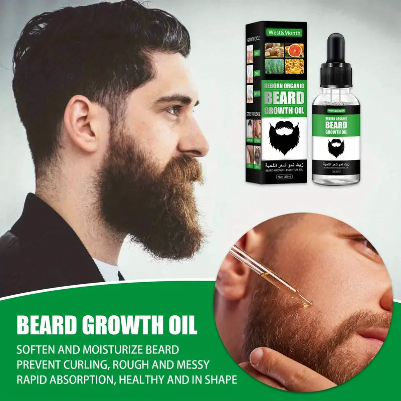 Beard Oil for Men - Softening and Moisturizing Care
