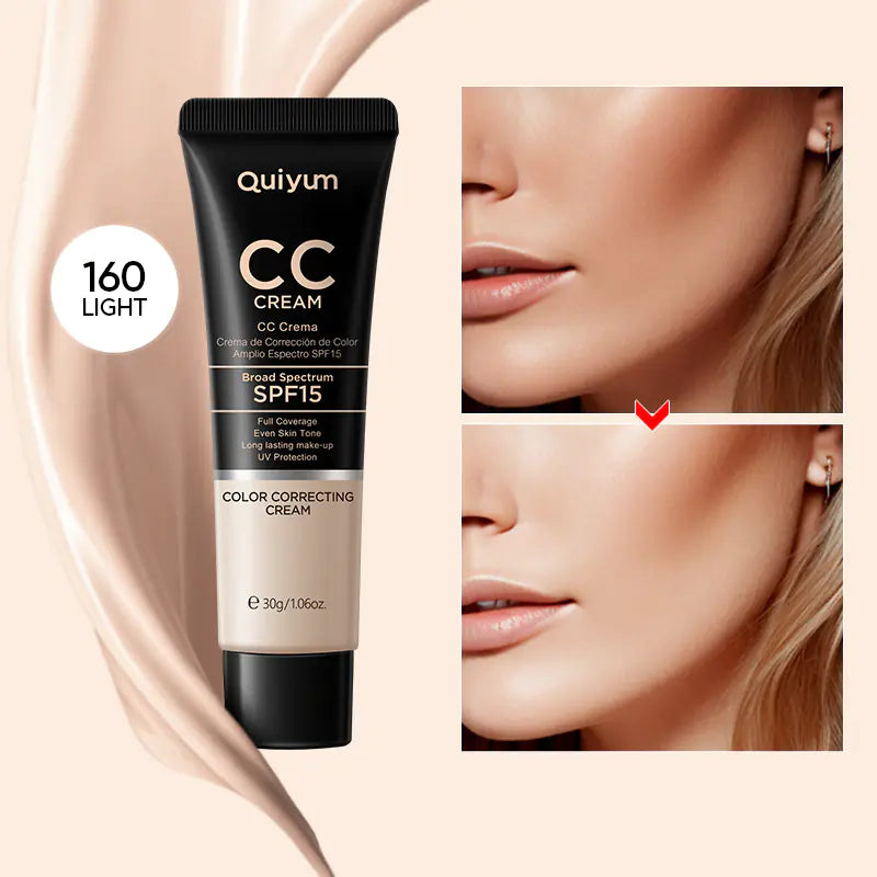 Quiyum CC Cream 30ml (Color Box) - Hydrating and Concealing