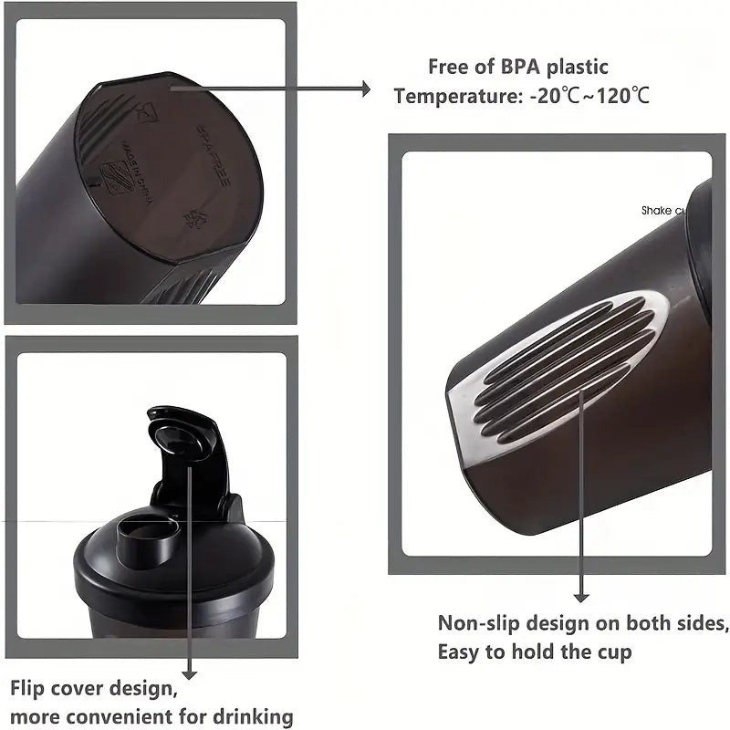 BPA Free Protein Shaker Bottle for Hydration and Health