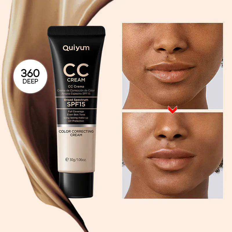 Quiyum CC Cream 30ml (Color Box) - Hydrating and Concealing